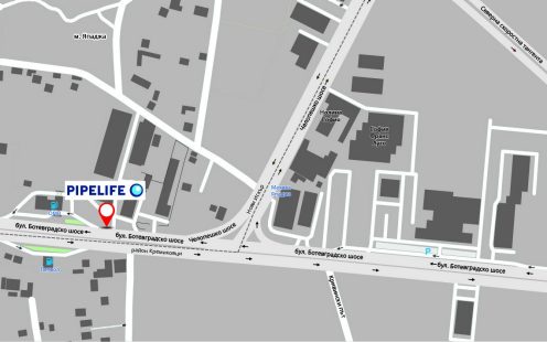 Sofia warehouse map