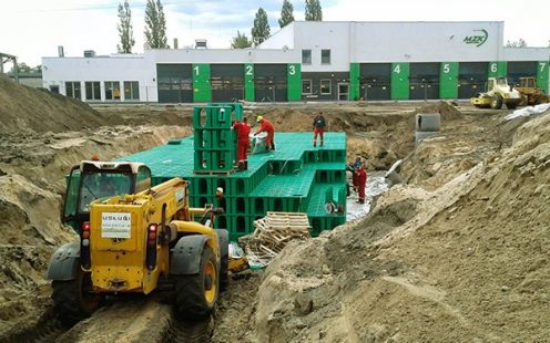 Raineo Stormwater Management Solutions Stormbox II attenuation Zielona Gora