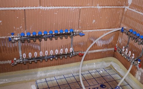 Manifolds for underfloor heating