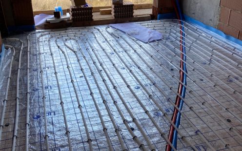 Underfloor heating and cooling Izvorishte